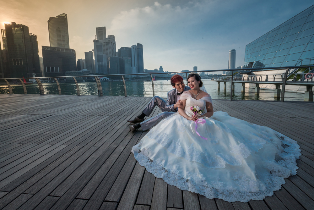 actual day wedding videography singapore