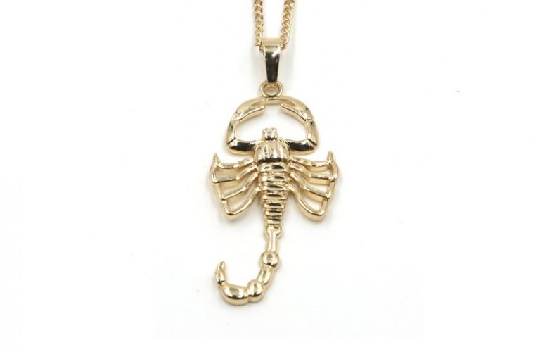 scorpion necklace